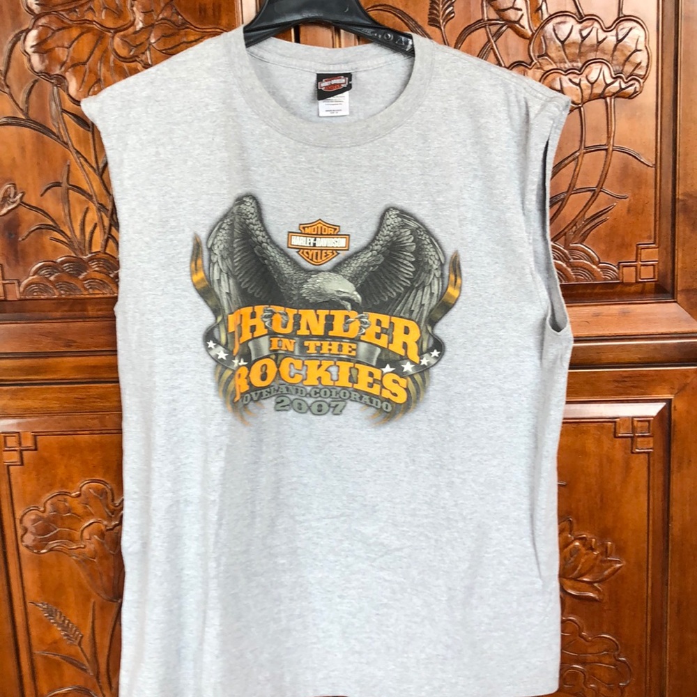 Thunder in the Rockies Harley Davidson Shirt
